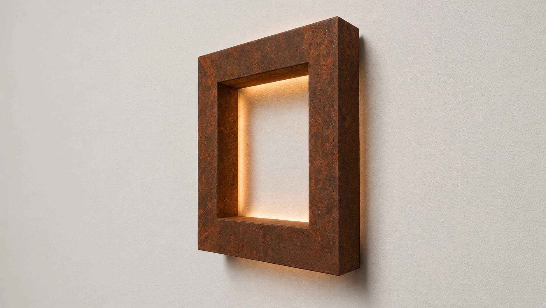 Aura Corten Wall Light