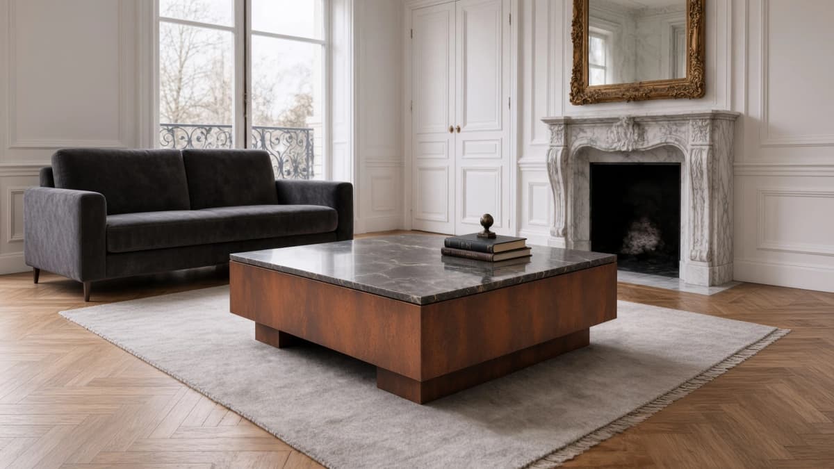Couchtisch Dorian Corten