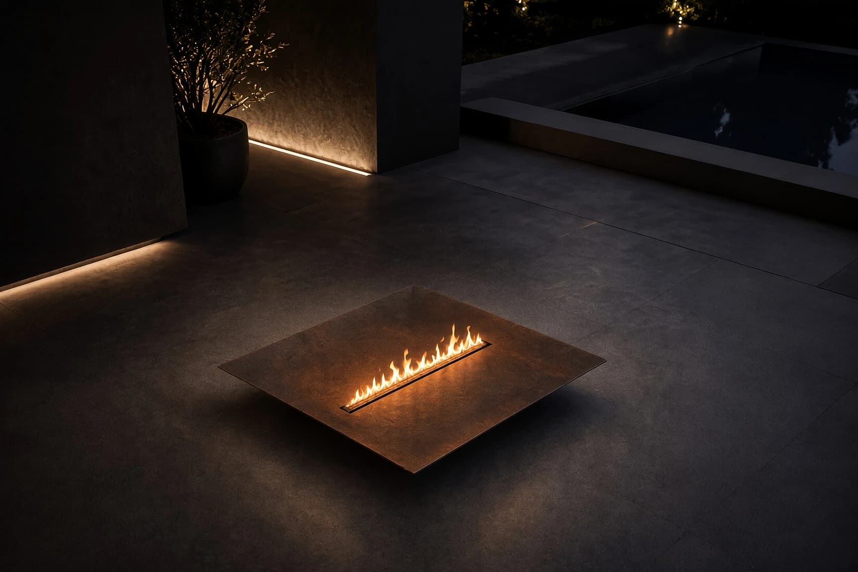 Feuerschale Nyx Corten