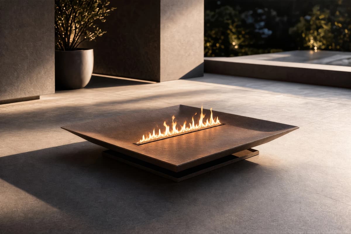Feuerschale Nyx Corten