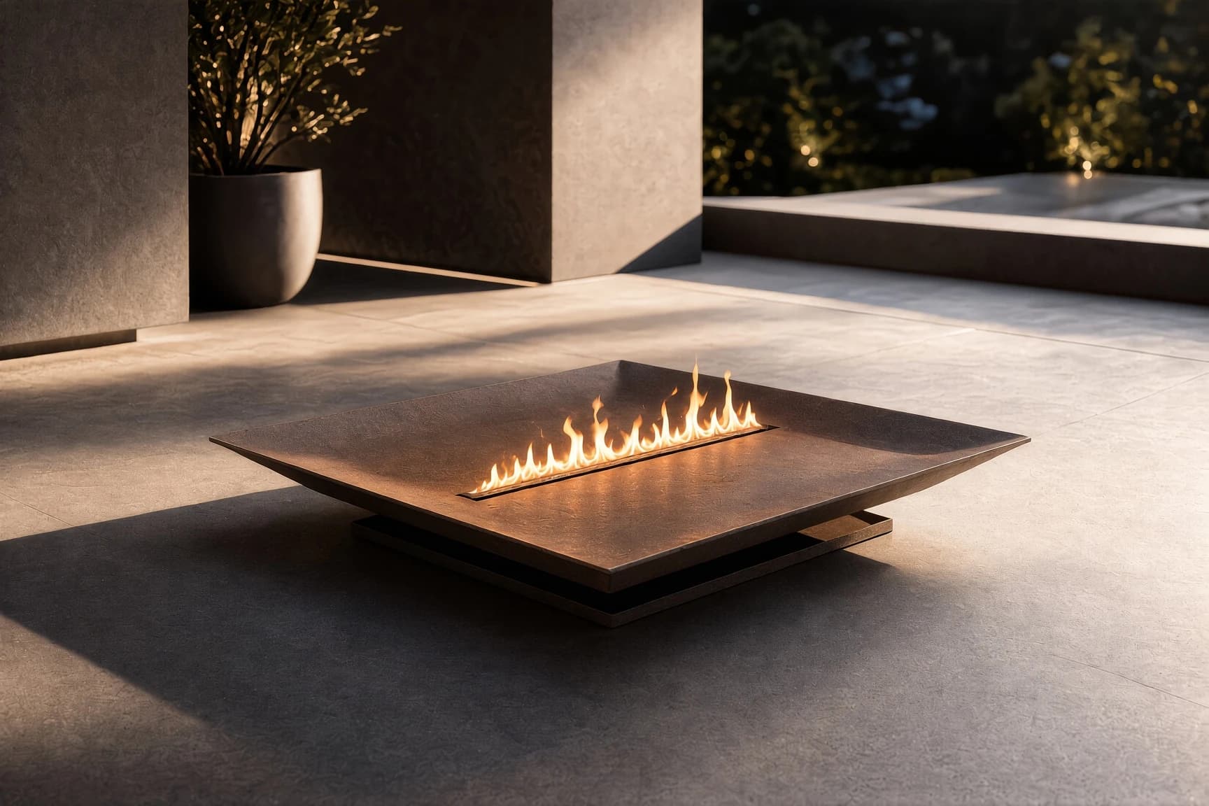 Feuerschale Nyx Corten