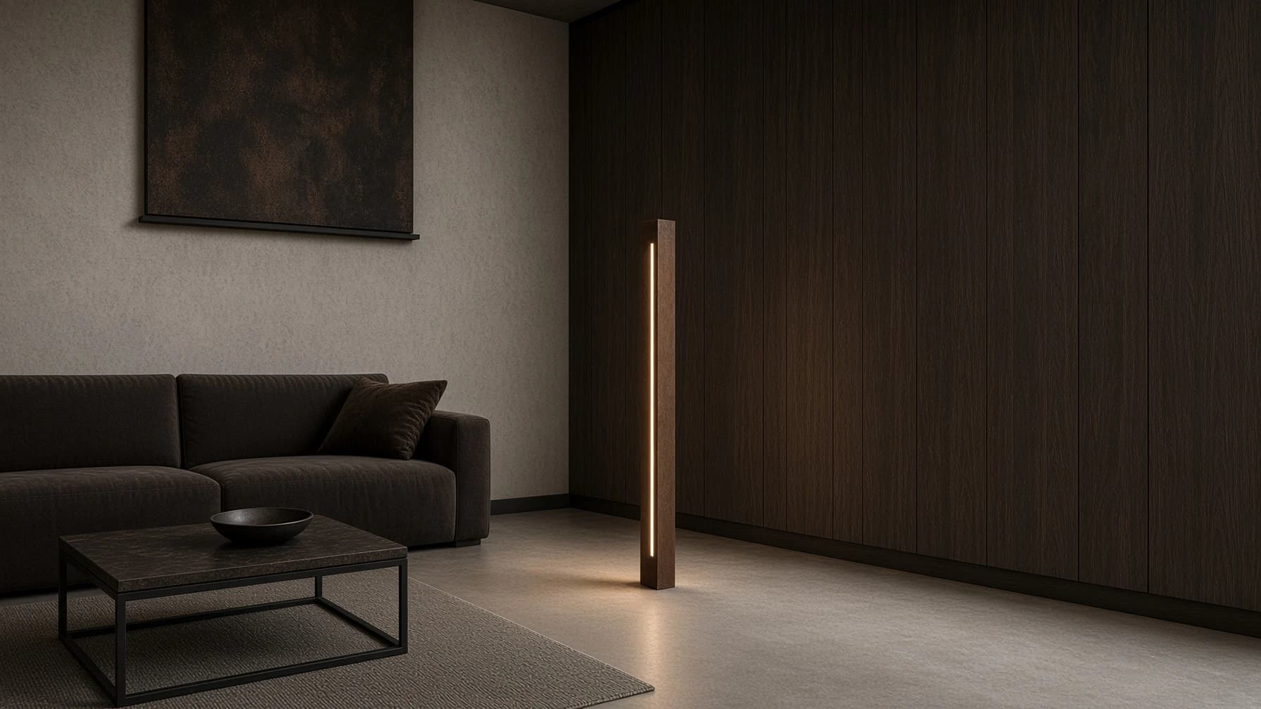 Gulvlampe Sirius Corten