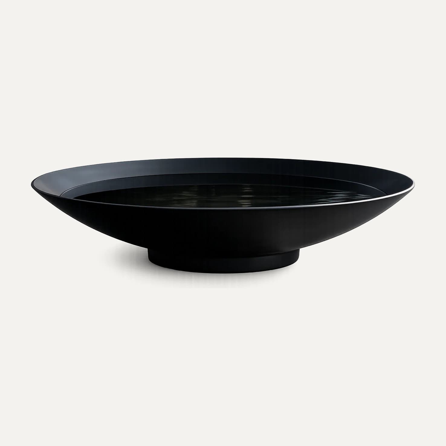 Wasserschale Sélène aus Aluminium