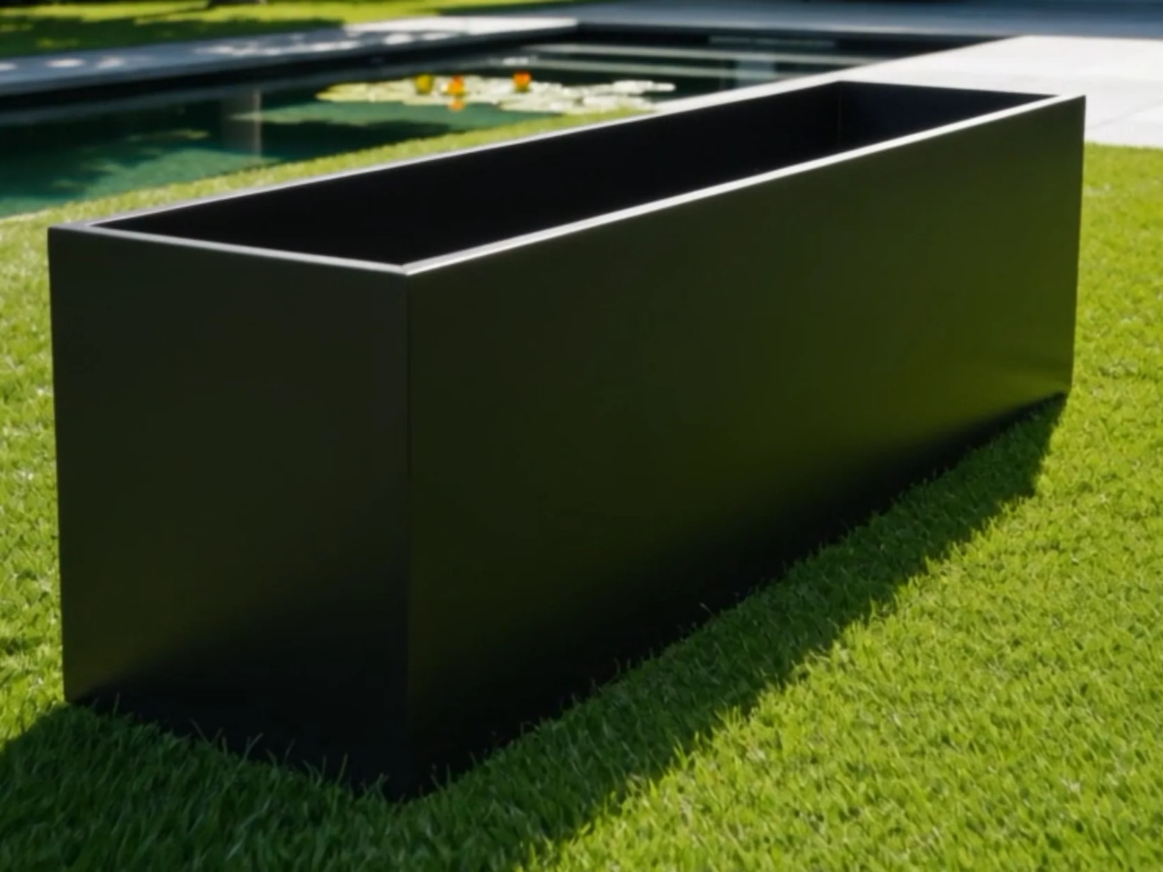 Gaïa · Gaïa Pflanzkasten ohne Boden aus Aluminium, Ausführung