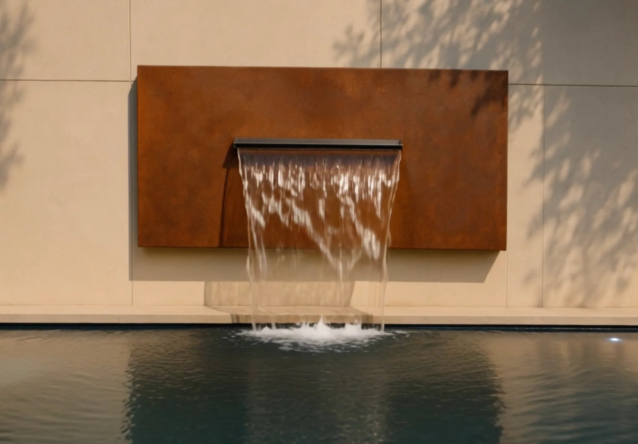 Muro de agua «Célestin Corten»