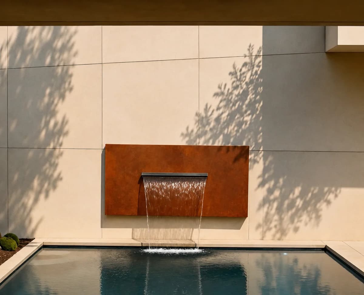 Muro de agua «Célestin Corten»