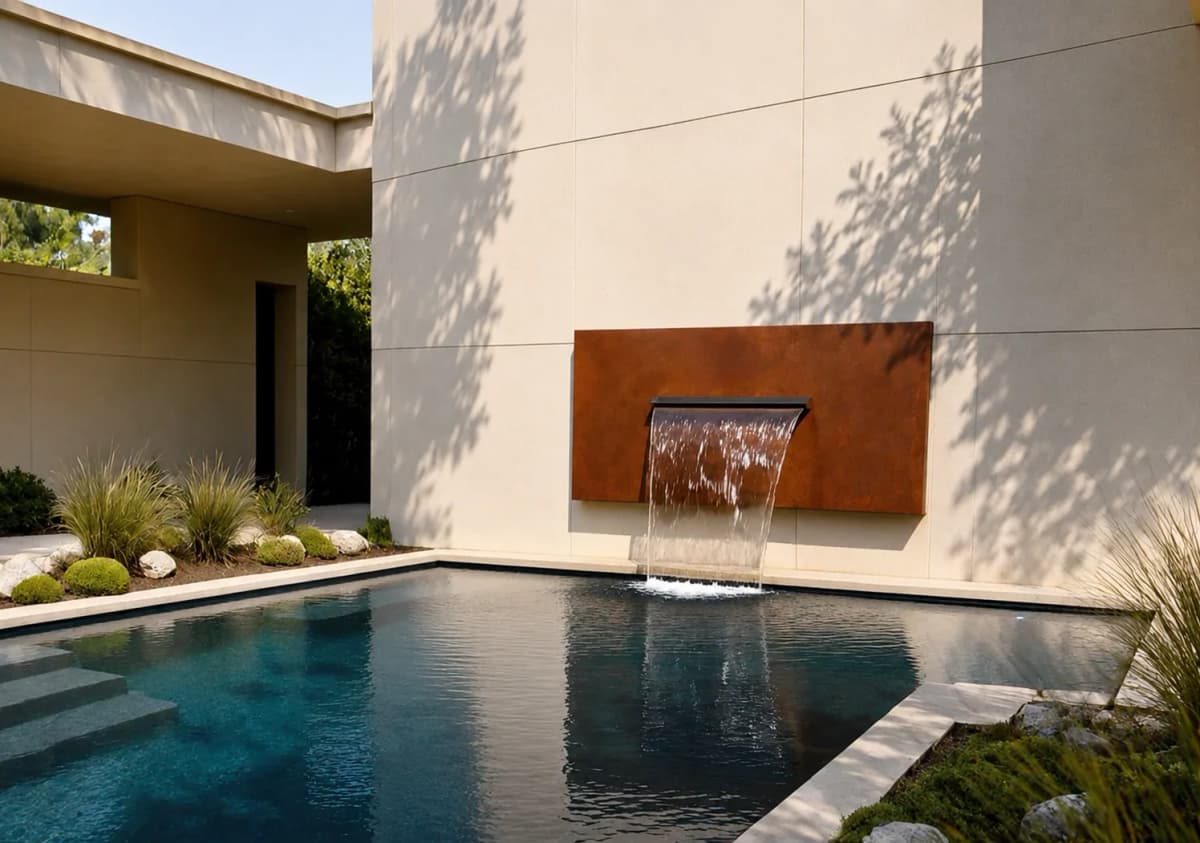 Muro de agua «Célestin Corten»