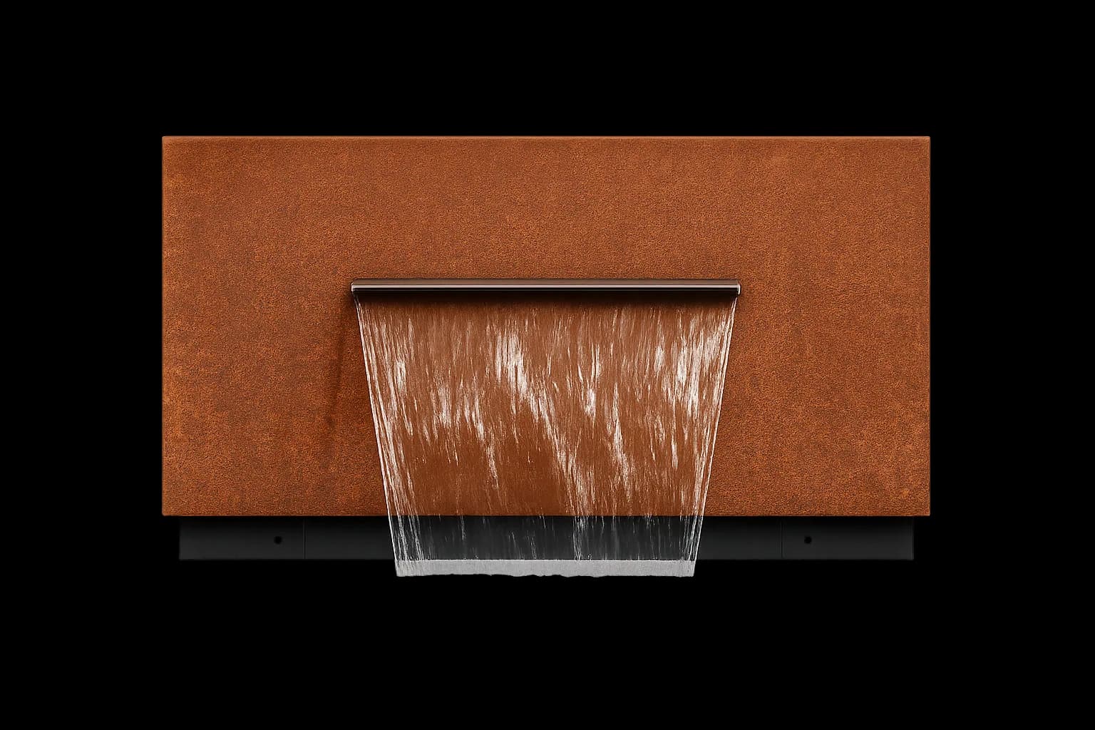 Muro de agua «Célestin Corten», en contexto