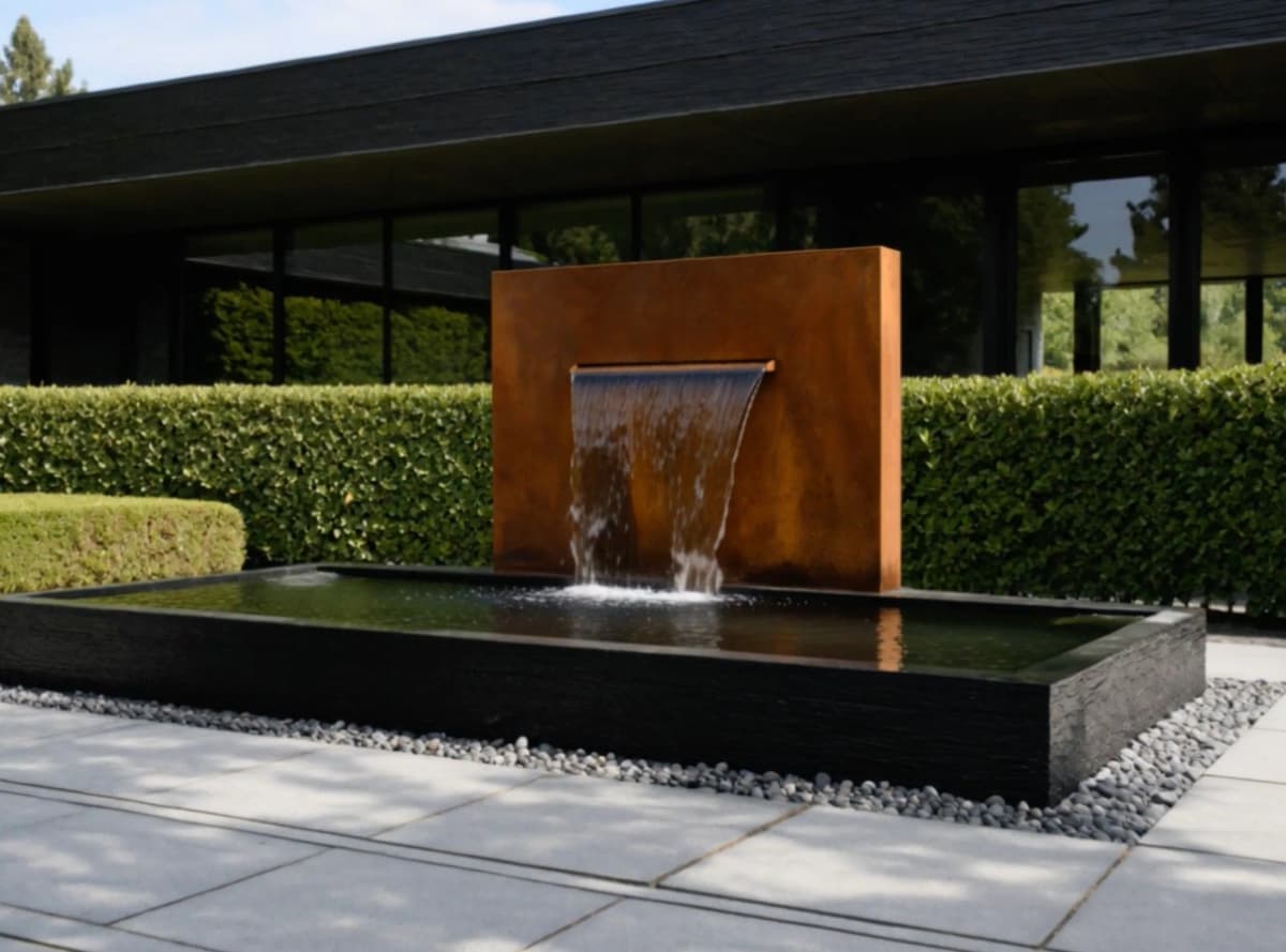Parete d'acqua Léandre Corten