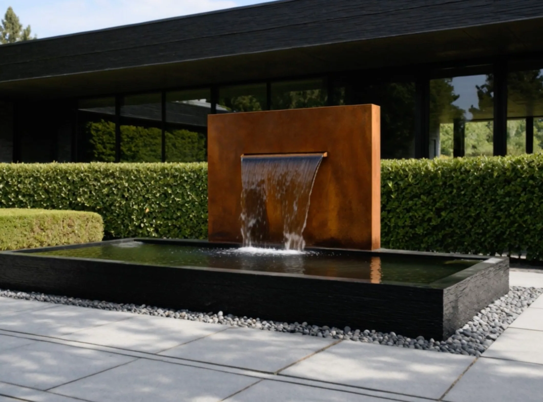 Parete d'acqua Léandre Corten