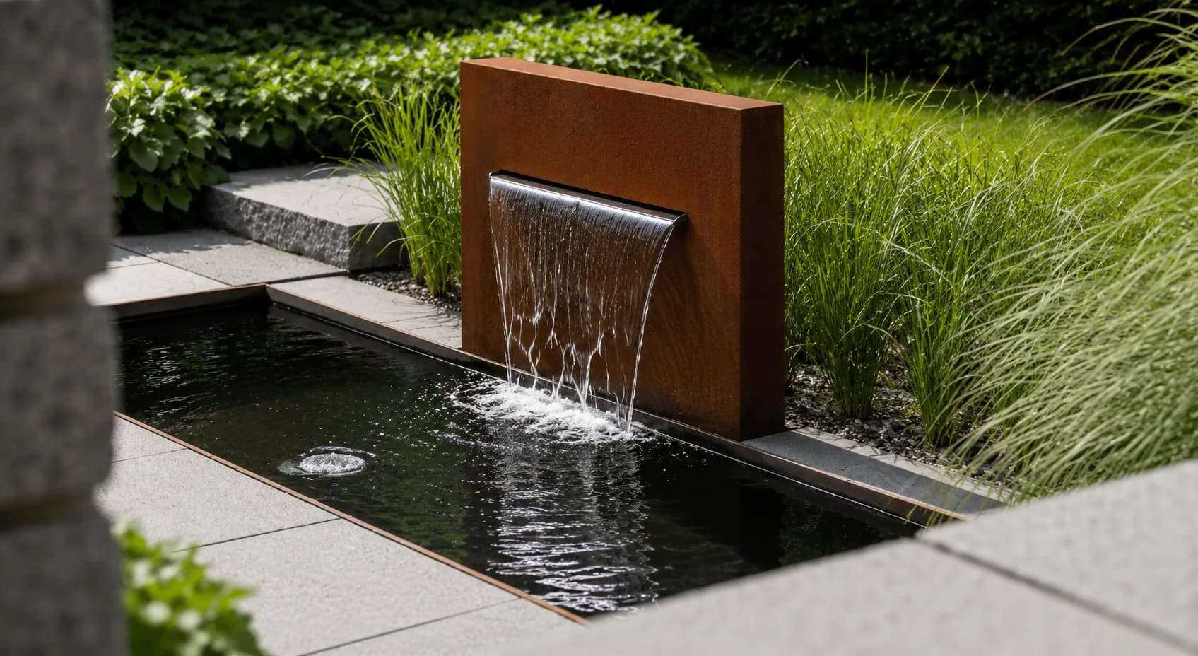 Parete d'acqua Léandre Corten