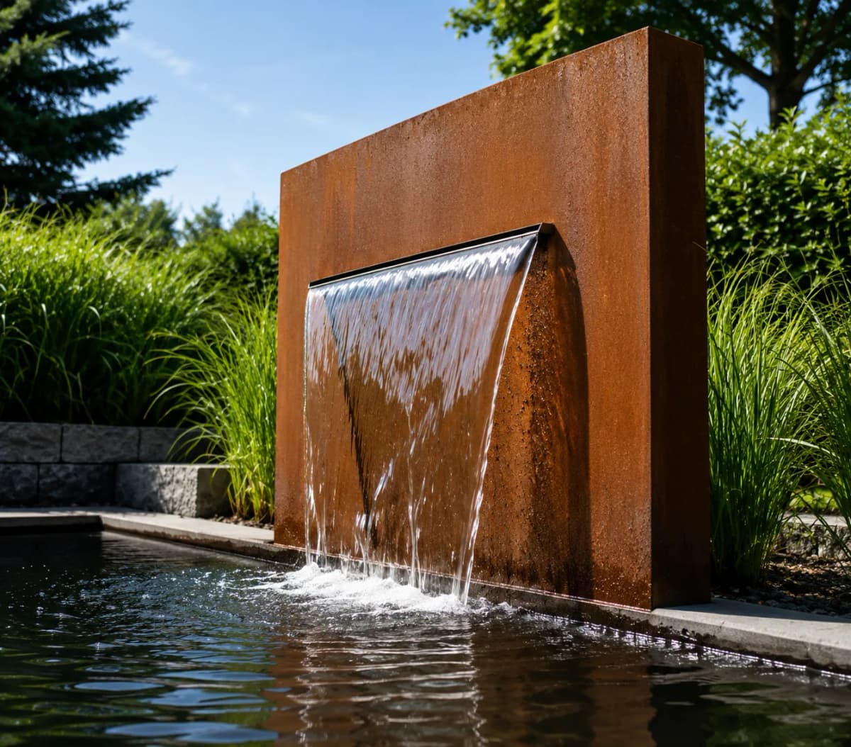 Parete d'acqua Léandre Corten