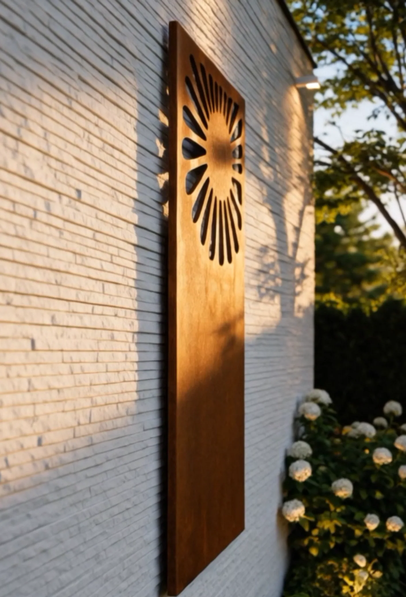 Parete decorativa Éole Corten