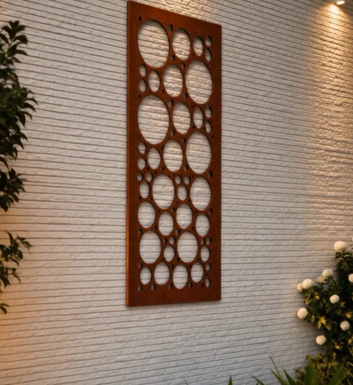 Parete decorativa Aquilon in Corten