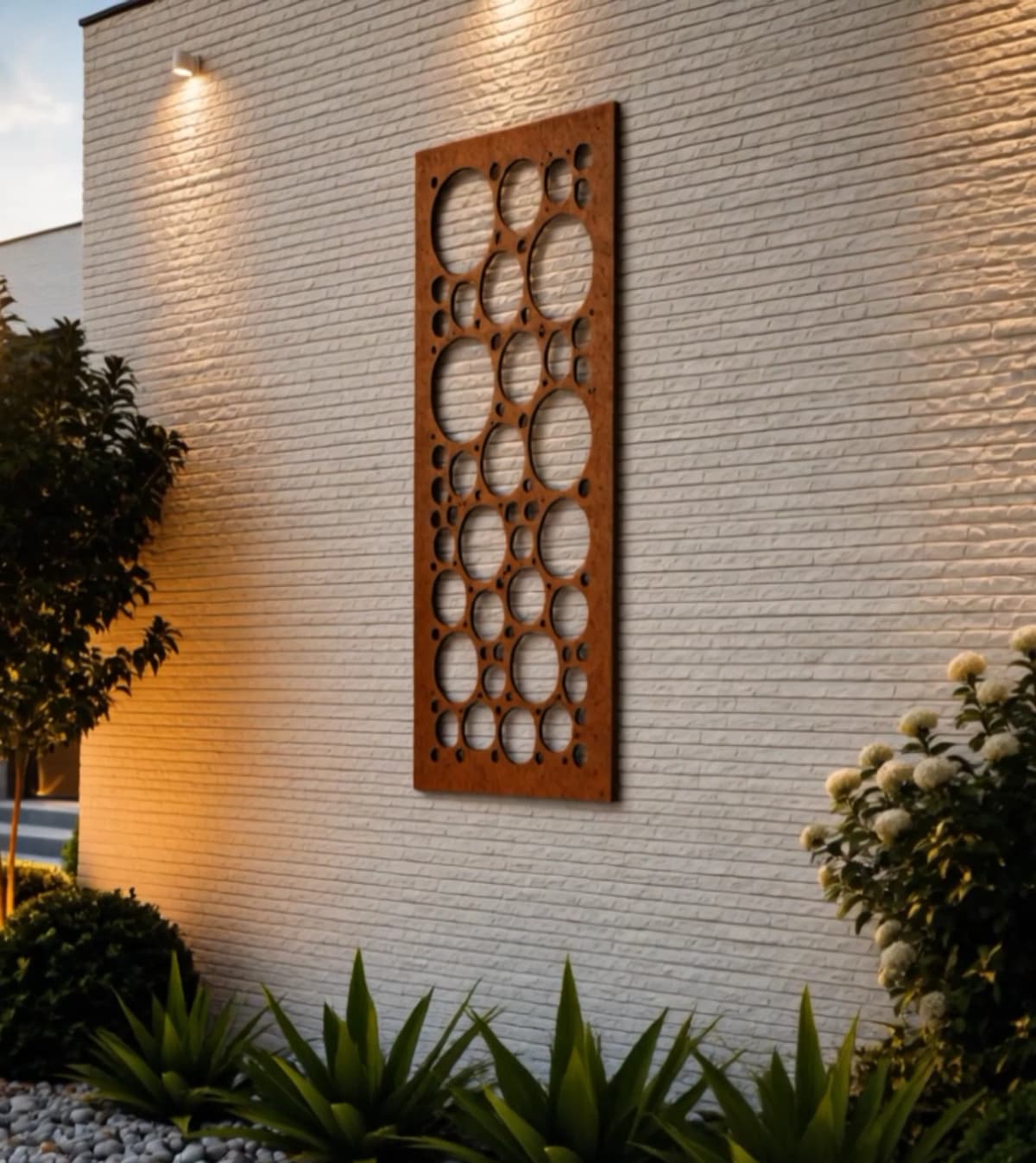 Parete decorativa Aquilon in Corten