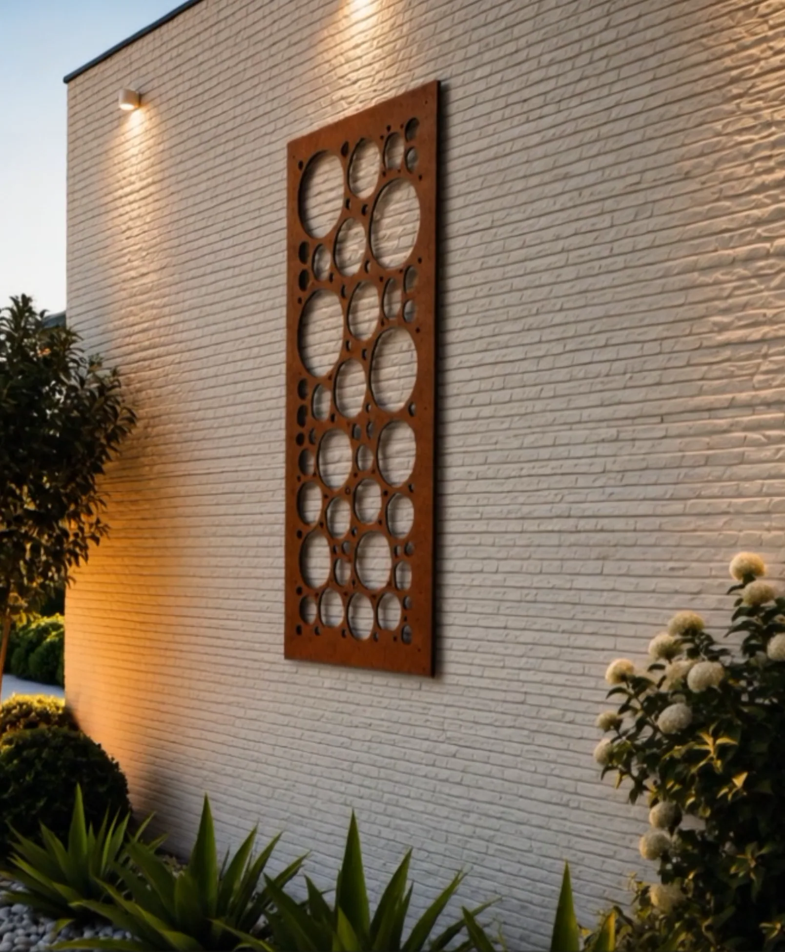 Parete decorativa Aquilon in Corten