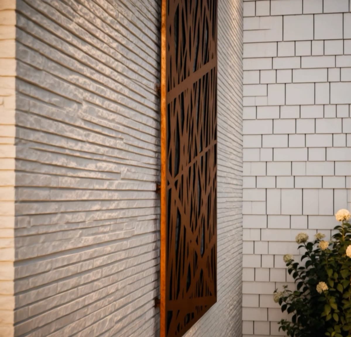Harmattan Corten Decorative Wall