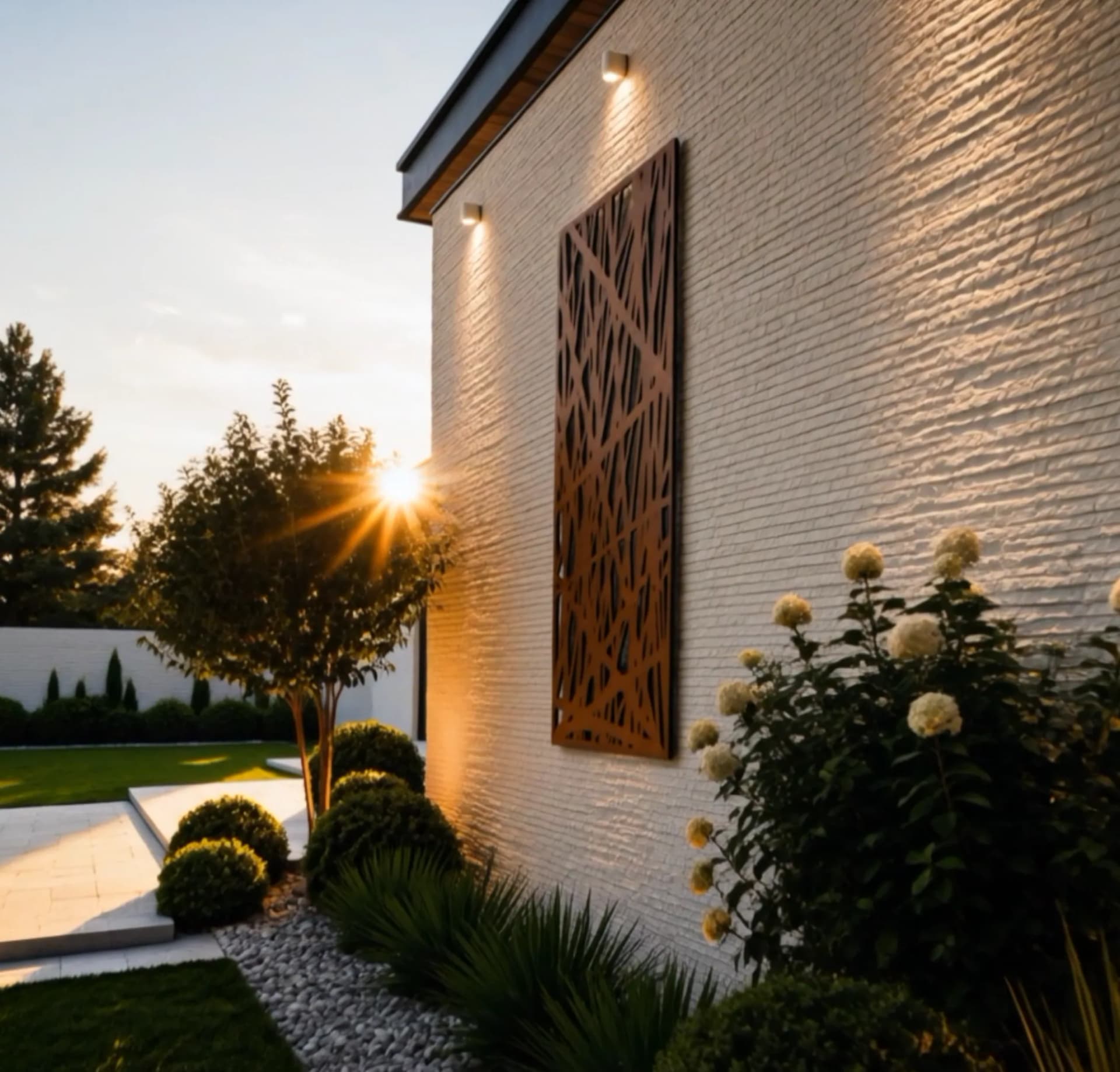 Harmattan Corten Decorative Wall