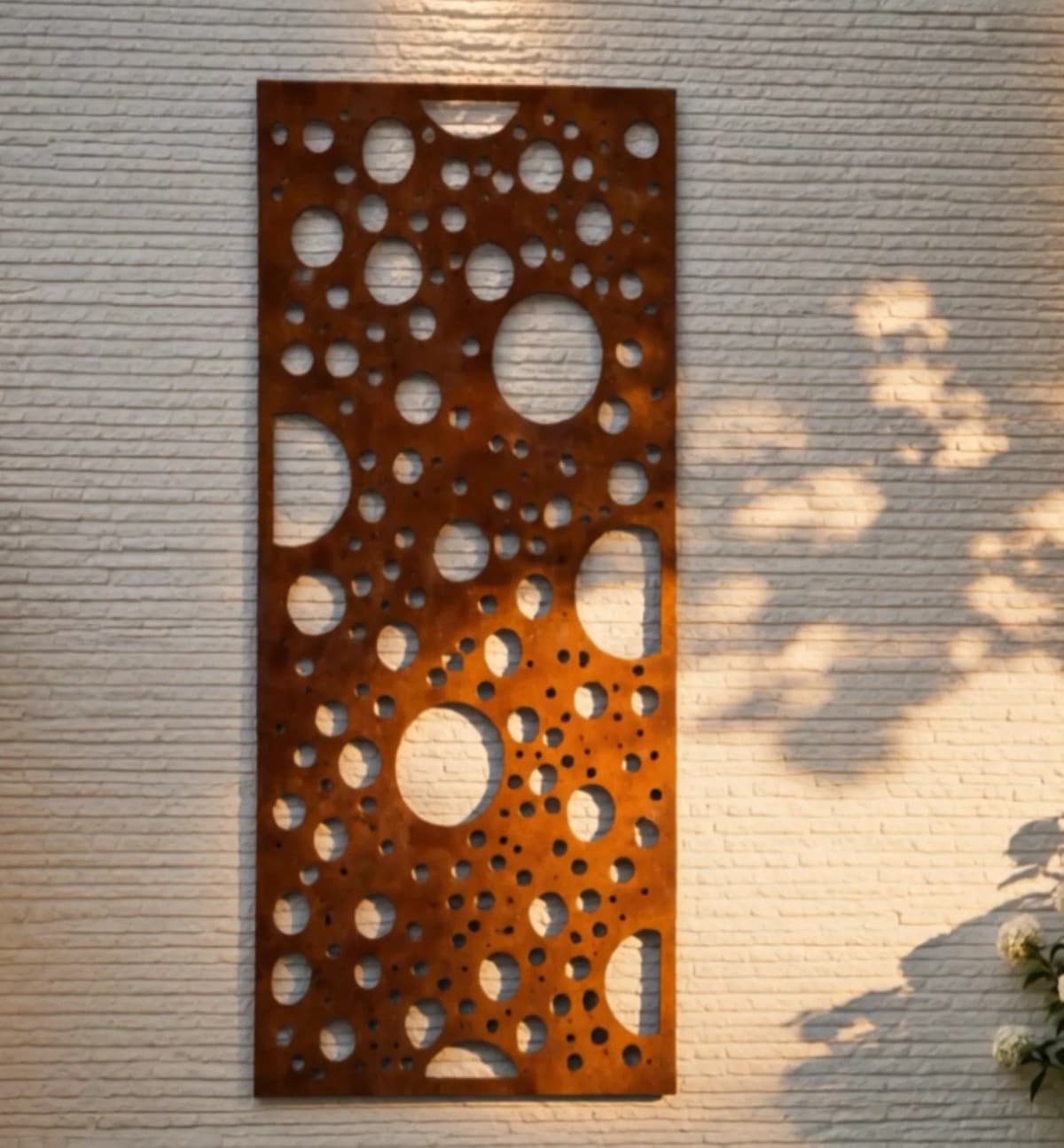 Parete decorativa Notos Corten