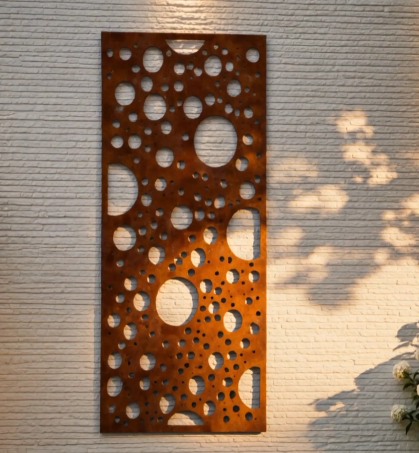 Parete decorativa Notos Corten