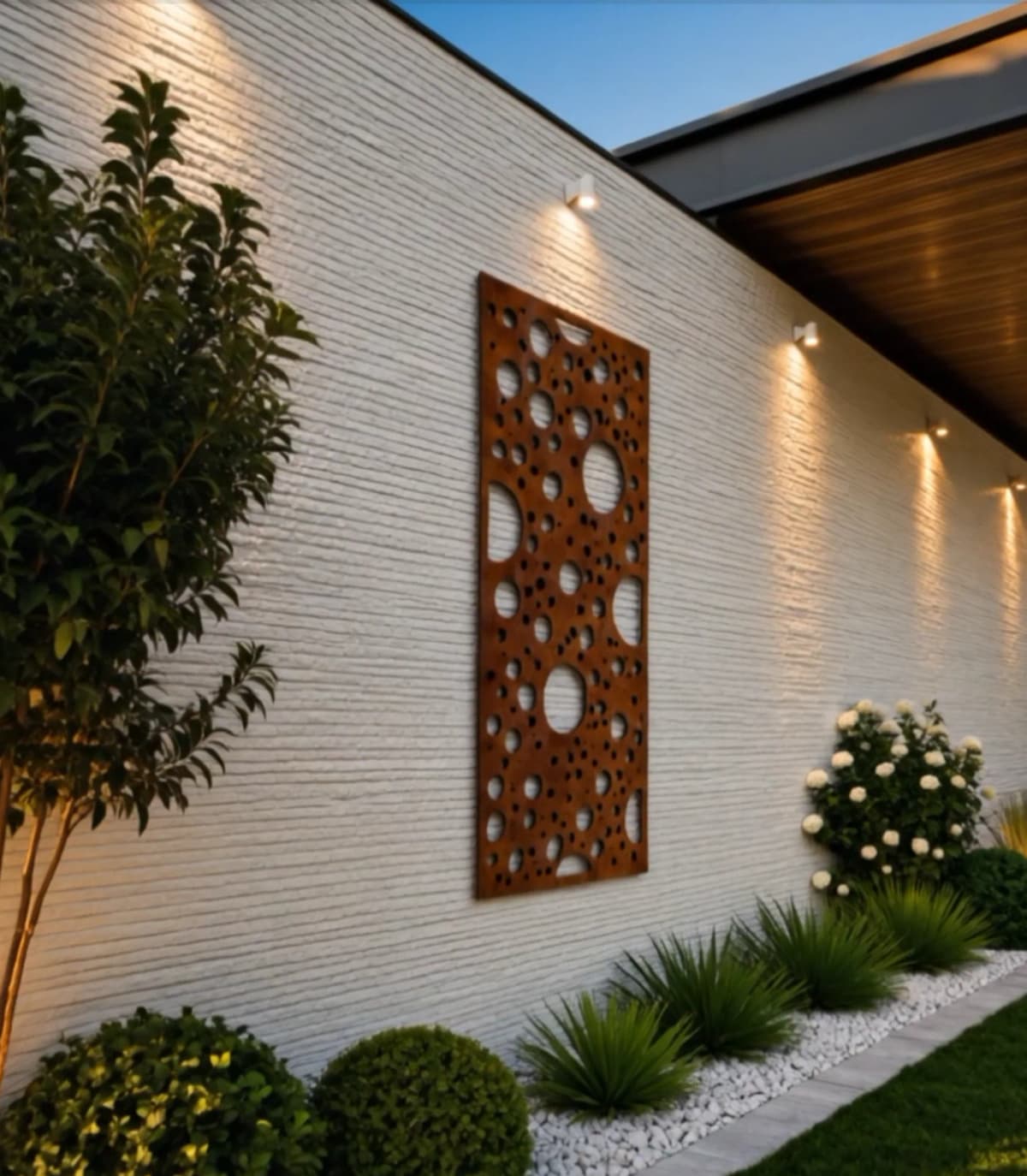 Parete decorativa Notos Corten