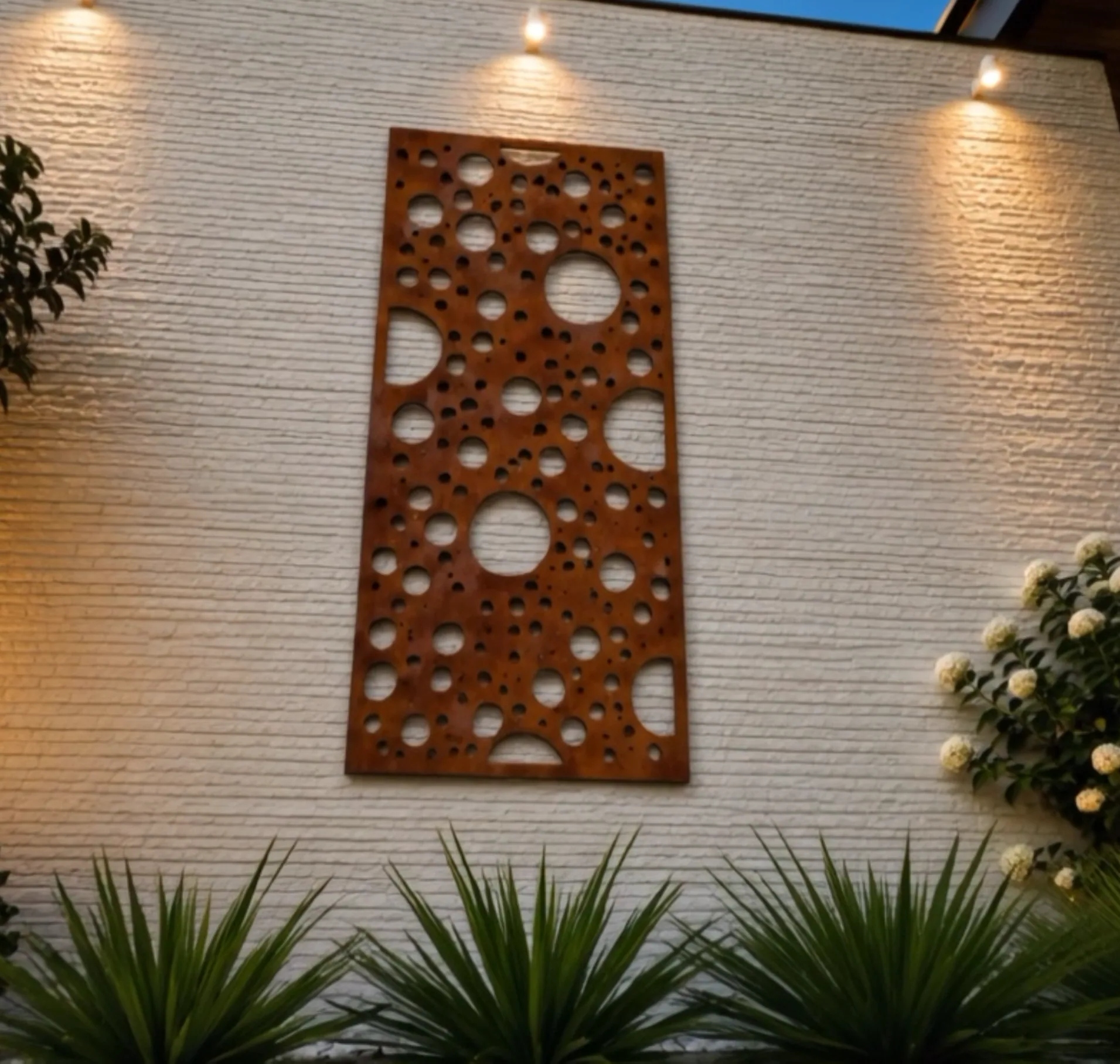 Parete decorativa Notos Corten