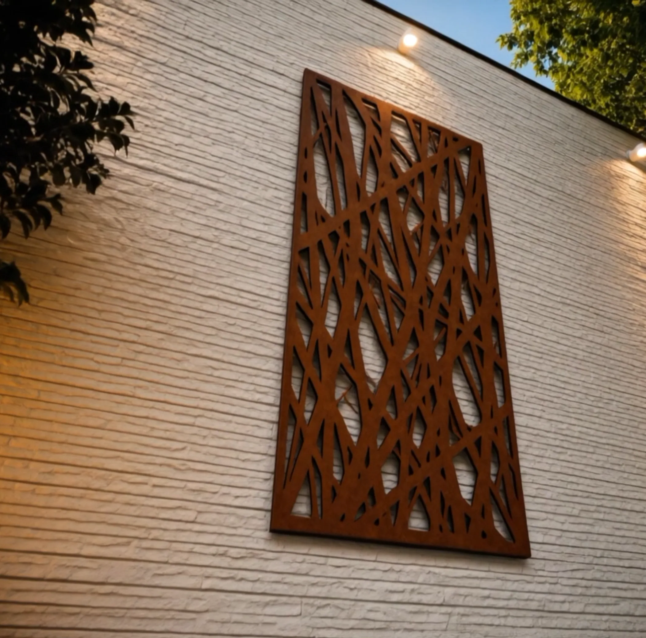 Parete decorativa Euros Corten