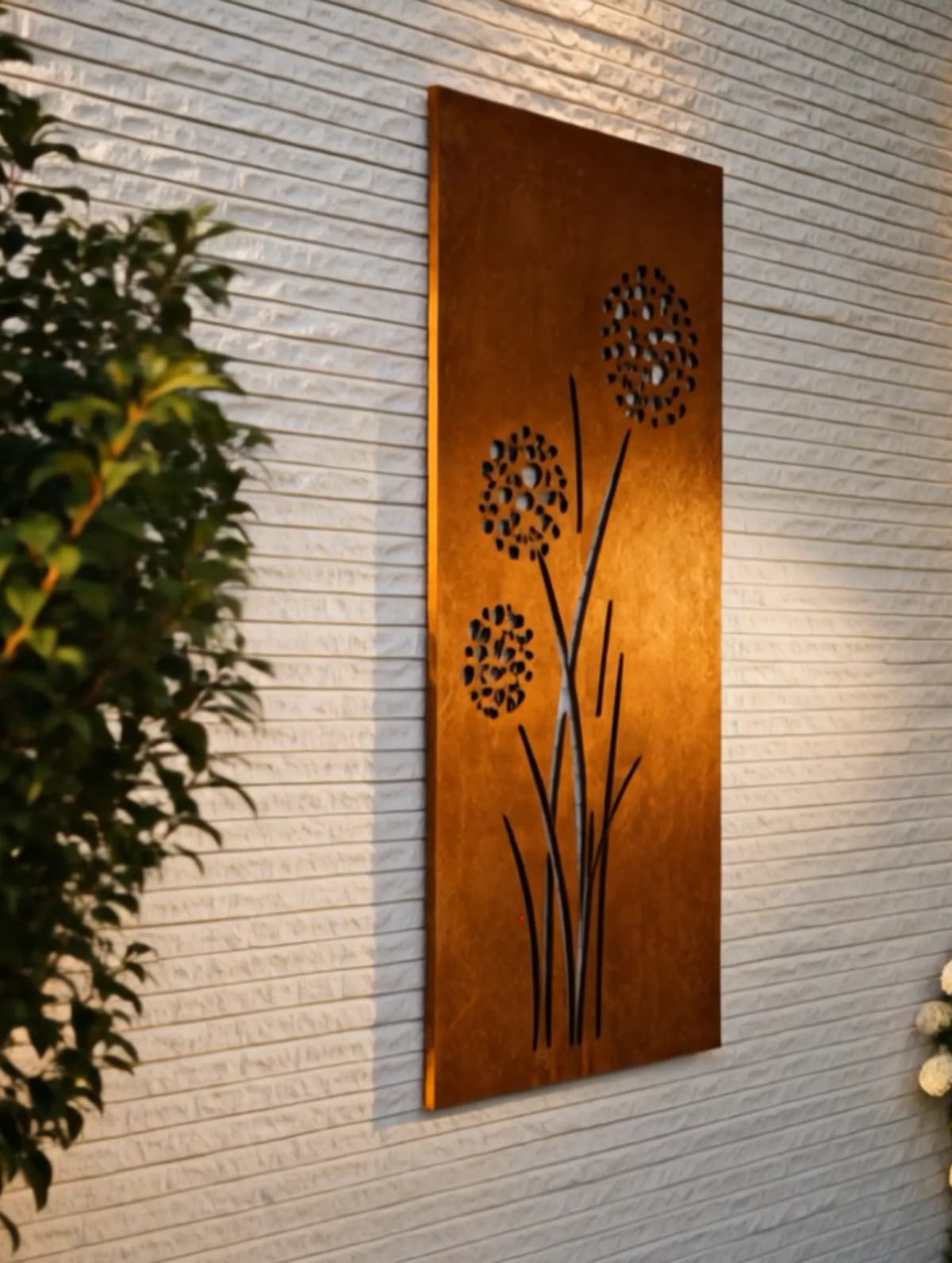 Parete decorativa Alizé Corten