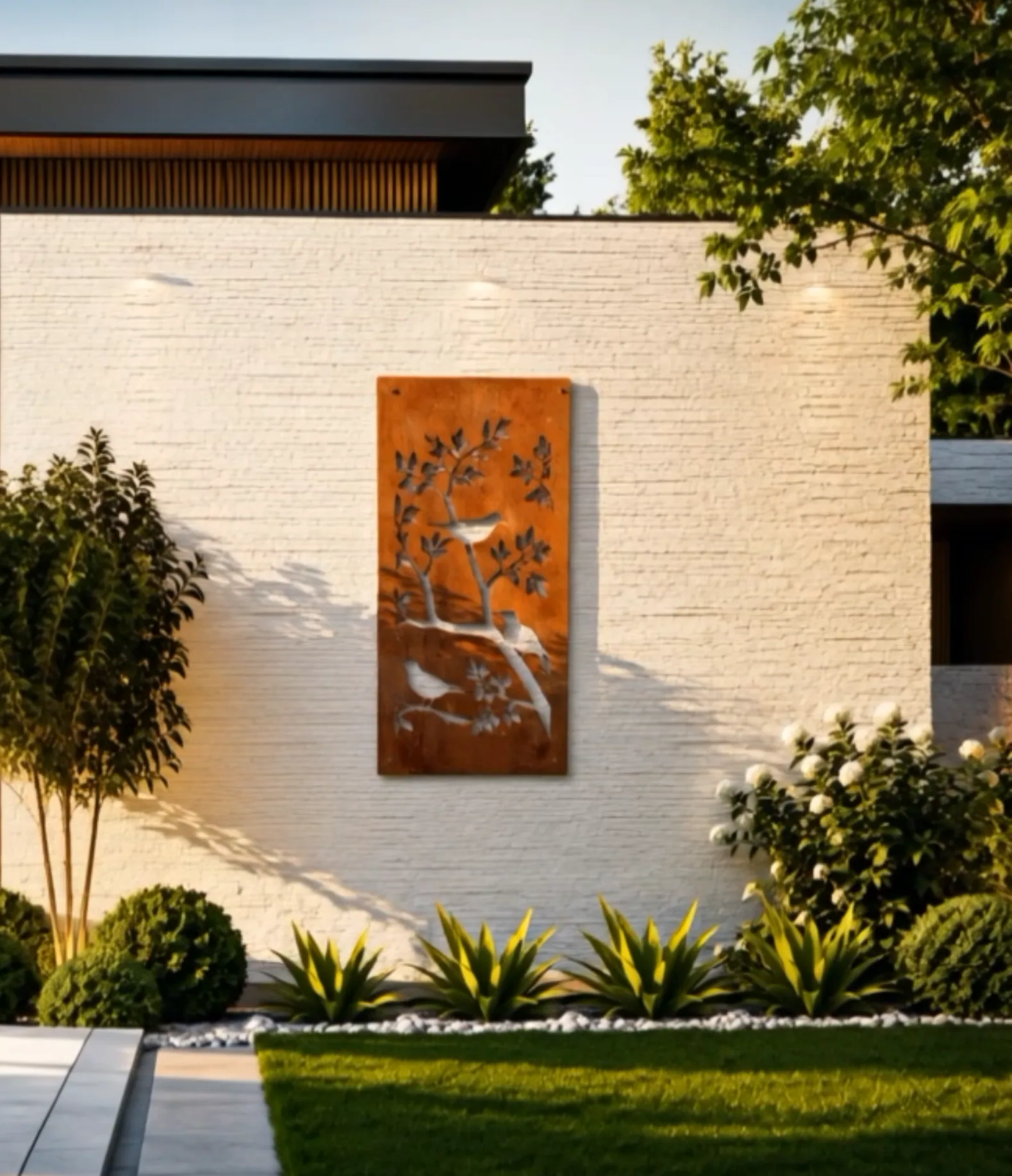 Parete decorativa Sirocco Corten