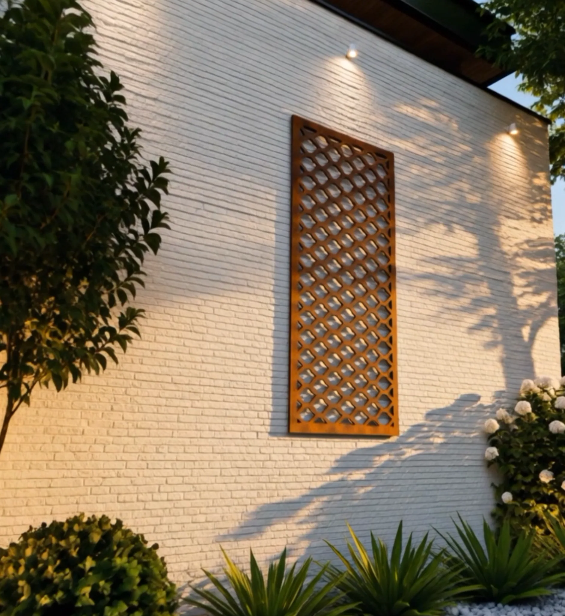 Mur décoratif Levant Corten