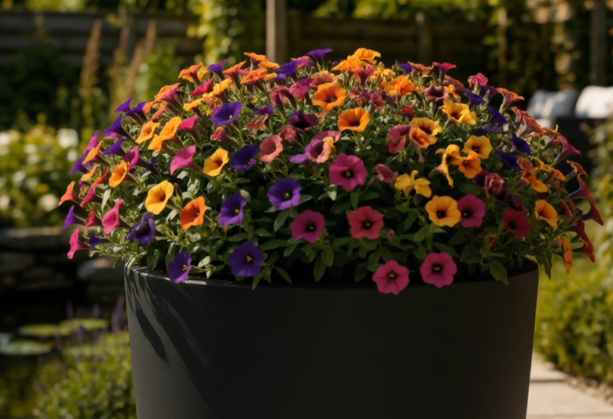 Clio · Vaso da giardino in alluminio, rotondo dal profilo sottile