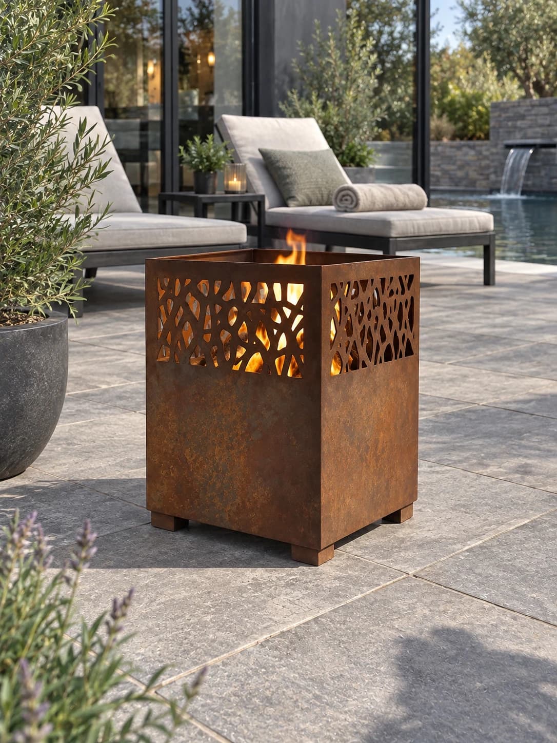 Stella Corten-lanterne