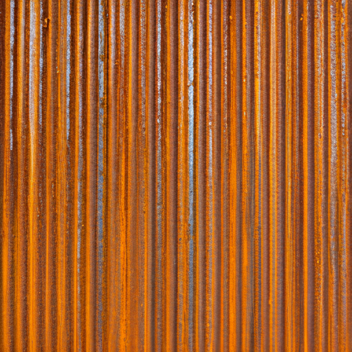 Texture d'acier Corten